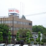 The Oki Sympho-Tech Co. facility in the Sasakino district of Fukushima, where the emergency shooting measures remained in place, is pictured June 3, 2026. (Mainichi/Riki Iwama)