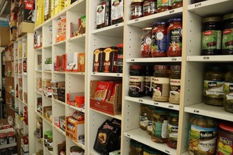 An import food shop run by a man from Bangladesh is seen in Saitama Prefecture in May 2026. (Mainichi/Takuro Tahara)