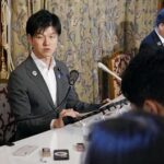 Minister of Agriculture, Forestry and Fisheries Norikazu Suzuki holds a press conference in Tokyo on June 5, 2026. (Kyodo)