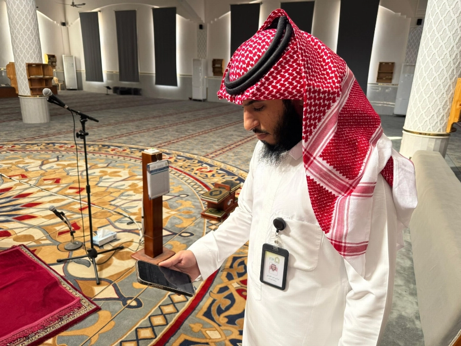 31,000 inspection visits to mosques in Riyadh.