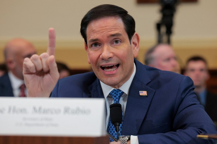 Ngoại trưởng Mỹ Marco Rubio - Ảnh: AFP