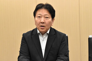 中野区長選に立候補した酒井直人氏