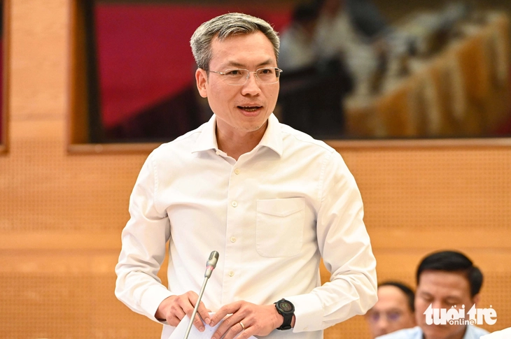 Thiếu tướng Nguyễn Quốc Toản - Chánh văn phòng, người phát ngôn Bộ Công an - Ảnh: HỒNG QUANG