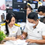 Cơ quan thuế và ngân hàng cùng đồng hành giúp thu hẹp khoảng cách giữa chính sách, công nghệ và thực tiễn - Ảnh: HỮU HẠNH
