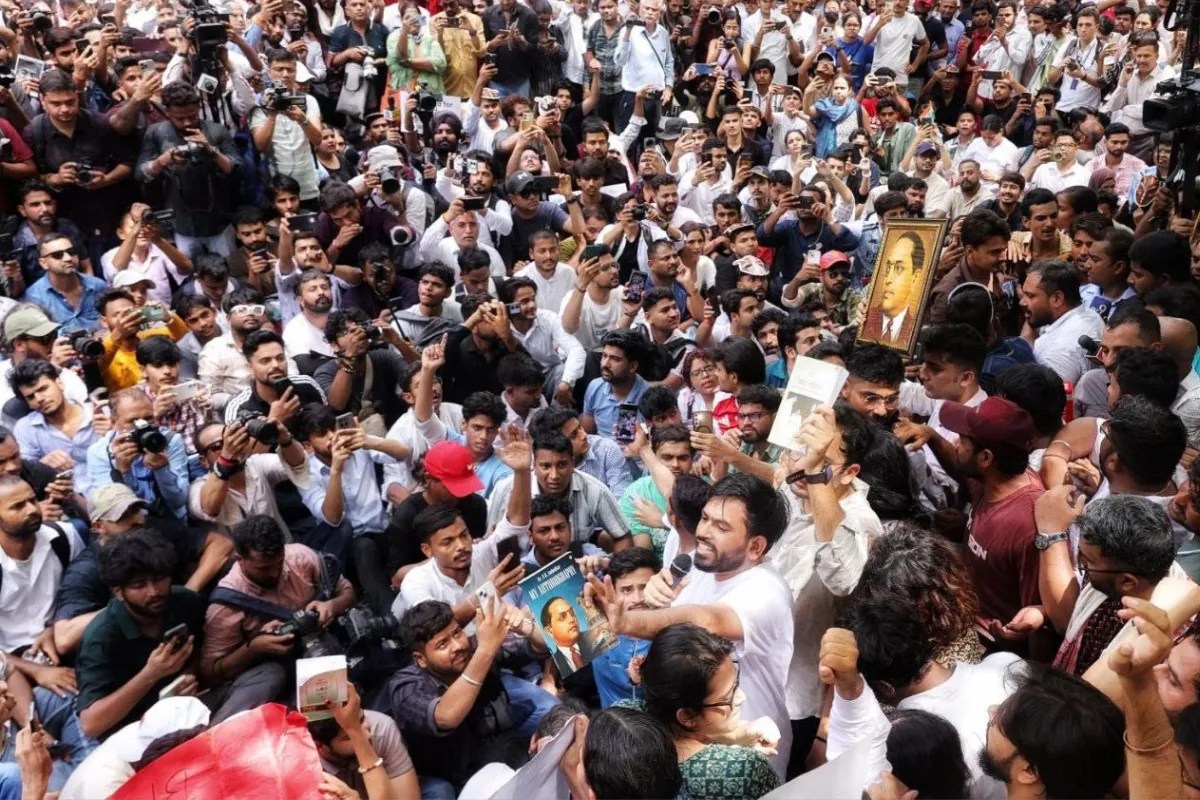 Cockroach Janta Party Protest (Image: Abhijeet Dipke/X)