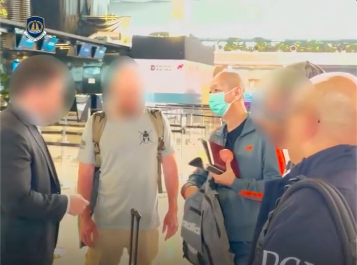 AW, a US citizen, was arrested by the Directorate General of Immigration. The man was wanted by US law enforcement and fled to Indonesia.