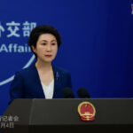 外交部发言人毛宁。薛伟 摄