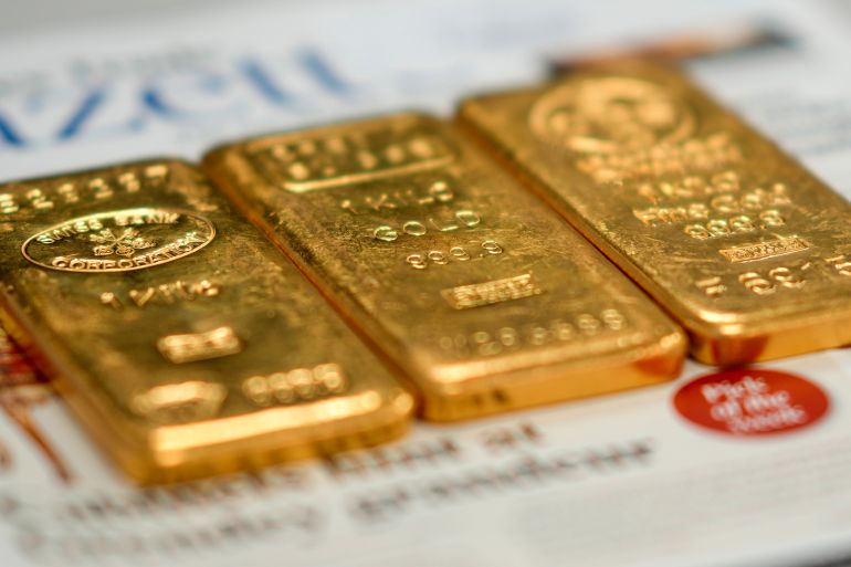 سعر الذهب تراجع بأكثر من 16% منذ اندلاع حرب إيران نهاية شهر فبراير/ شباط الأول الماضي (غيتي)