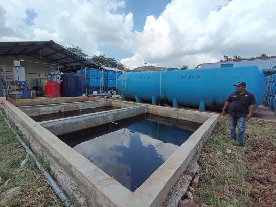 A 13 billion rupiah wastewater treatment plant in Burangkeng is feared to become a stalled asset.