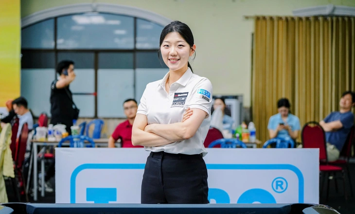 Kwon Bomi tiếp tục chơi xuất sắc ở HBSF Tour 1 2026 - Ảnh: ĐỨC PHONG