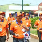 Lao động Việt Nam trong một khóa học tại Hà Nội trước khi sang Hàn Quốc làm việc - Ảnh: HÀ QUÂN