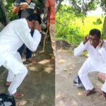 সম্প্রতি এই ঘটনার একটি ভিডিও সোশাল মিডিয়ায় ভাইরাল হয়েছে।