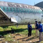 Penampakan pesawat 'Misterius' yang parkir di PTDI (Foto: Wisma Putra/detikJabar)