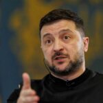 Ukraine’s President Volodymyr Zelenskiy speaks during an interview with Reuters, amid Russia’s attack on Ukraine, in Kyiv, Ukraine March 25, 2026. File photo