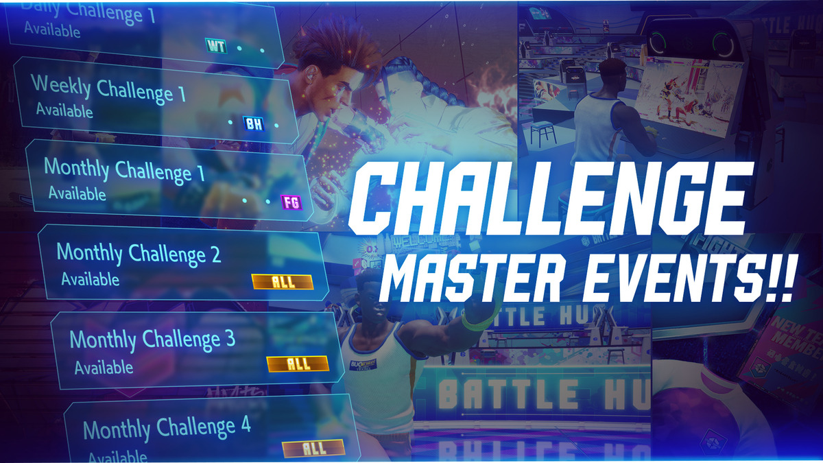 Challenge Master Events