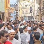 Asaduddin Owaisi’s door-to-door campaign on SIR in Hyderabad